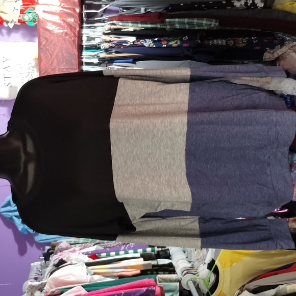 Women's color block sweatshirt - Picture 2 of 3